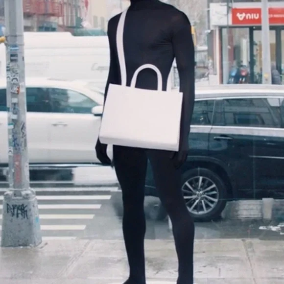 Telfar Cobalt Blue Shopping Bag Medium - Picture 5 of 5